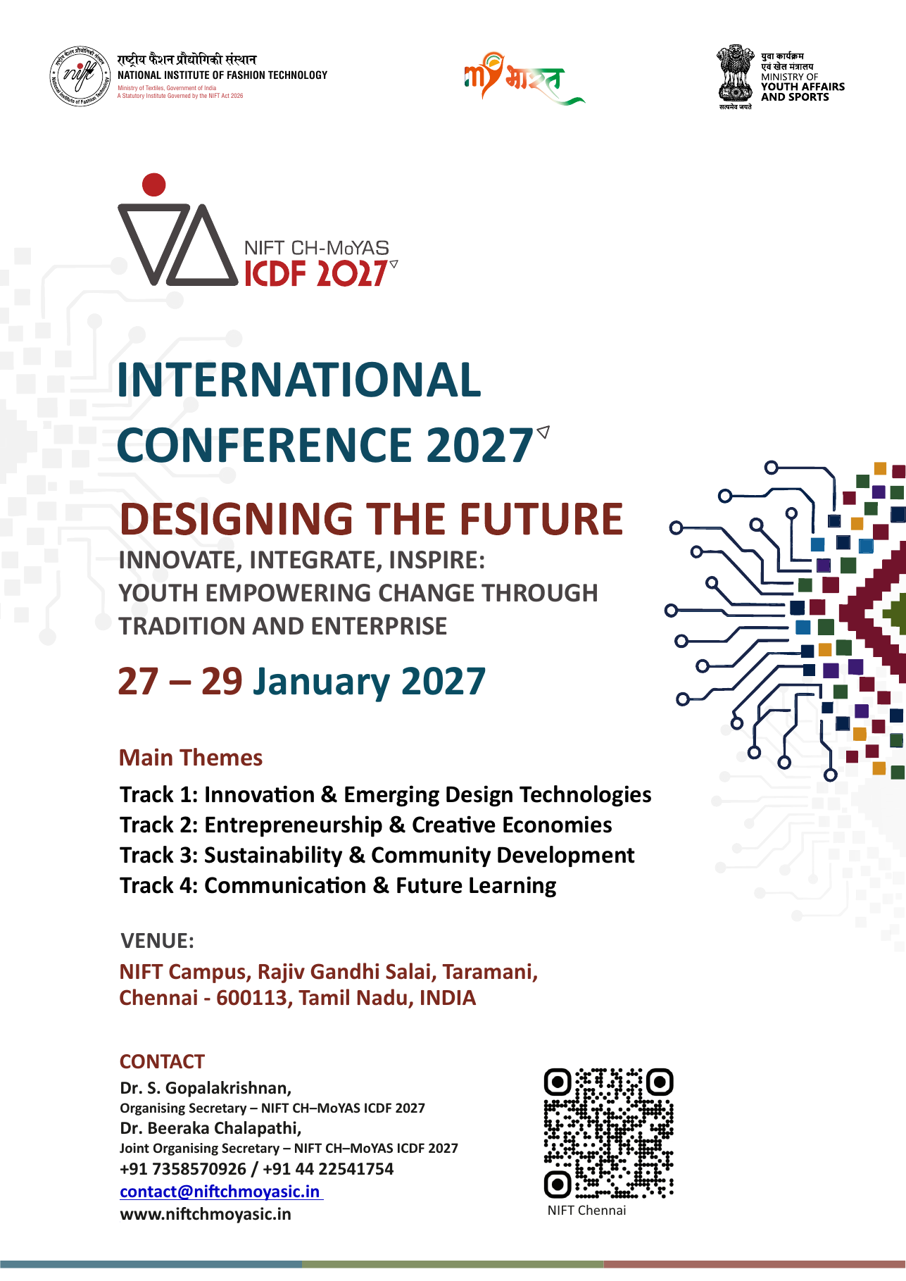 ICDF 2027 poster
